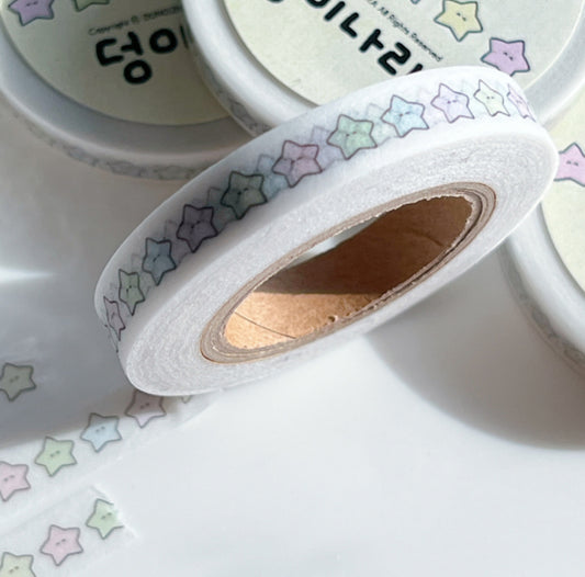Mini star thin washi tape