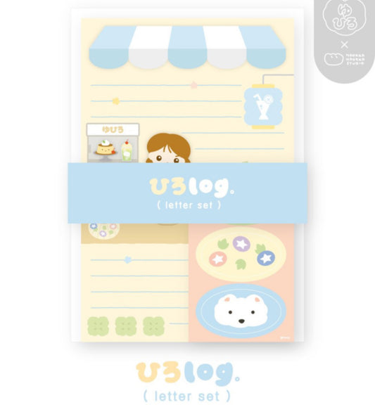 Cafe penpal letter set