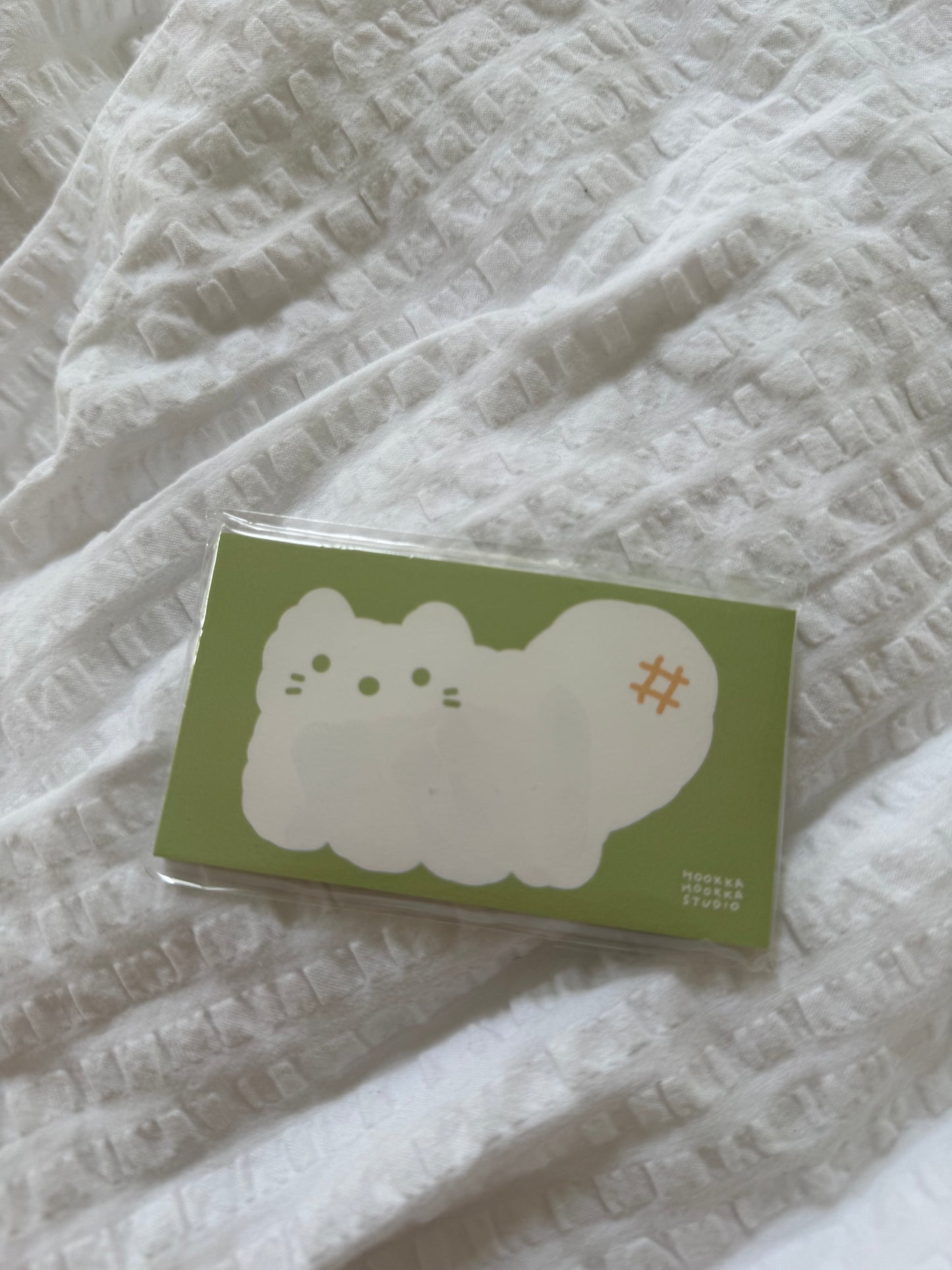 Mini melon memo pad