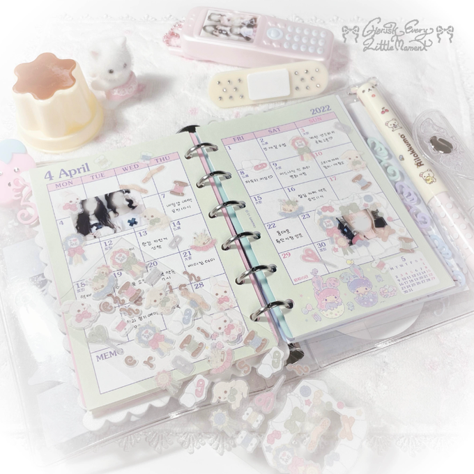 Cozy day sticker sheet