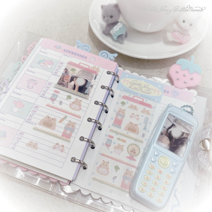 Relaxed day sticker sheet
