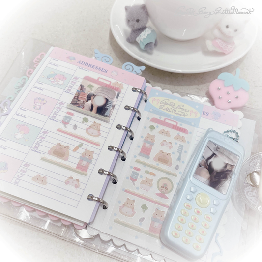 Relaxed day sticker sheet