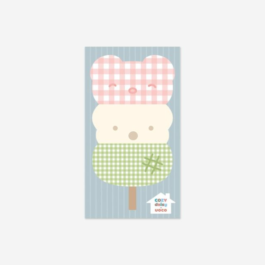 Sea otter dango memo pad