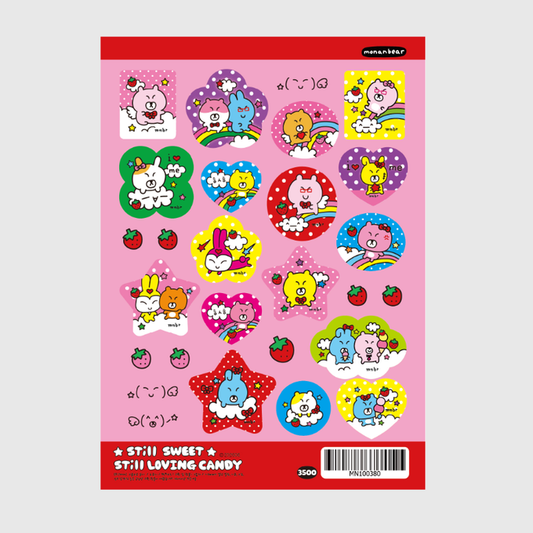 Flying above the clouds sticker sheet