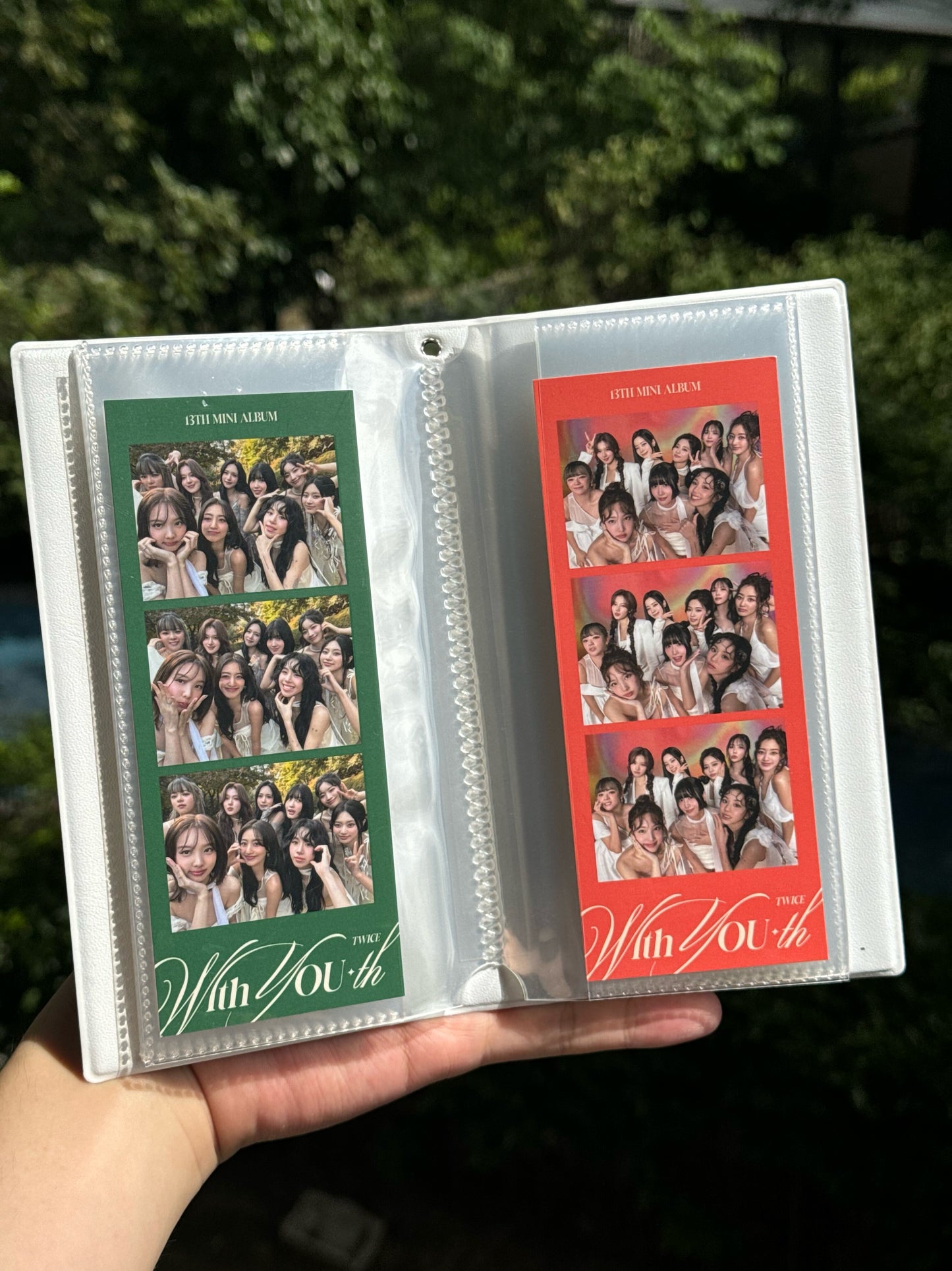 Photo card holder/ sticker binder